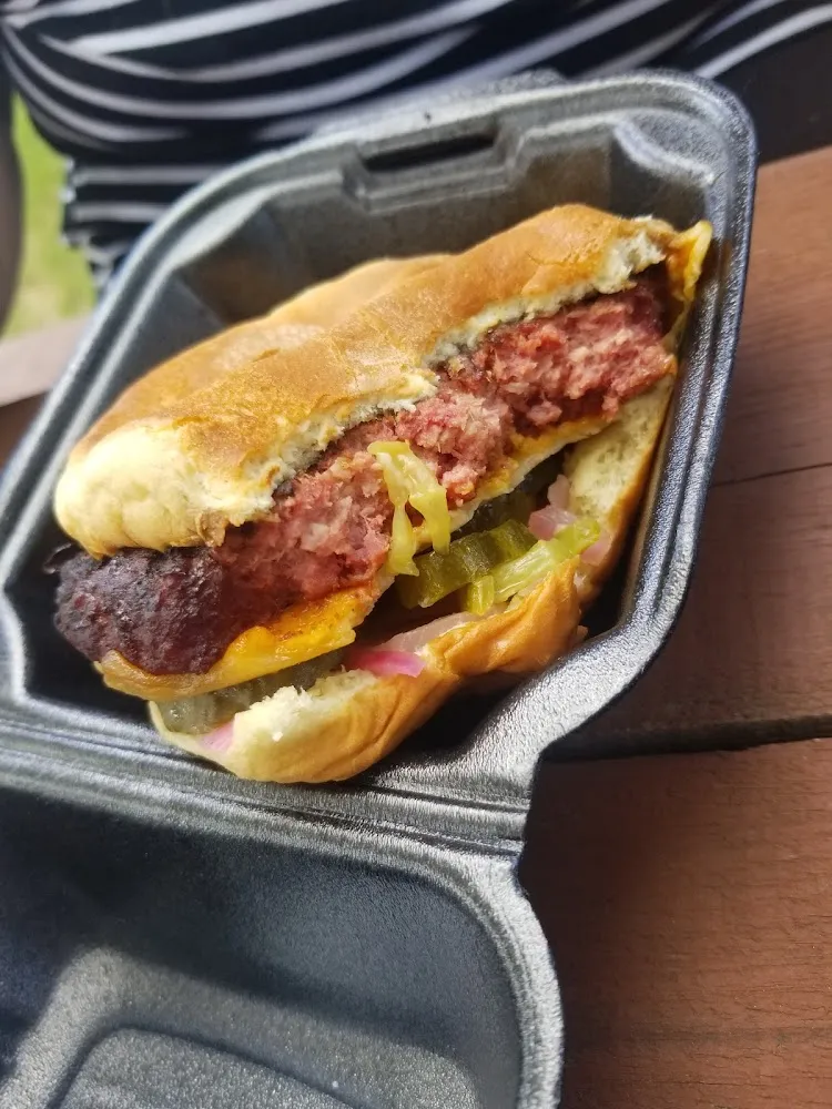 Smoked Double Cheeseburger